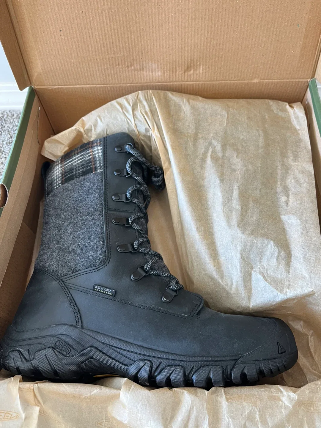 KEEN Greta Tall Winter Boots, Size 9 image indicator(2)