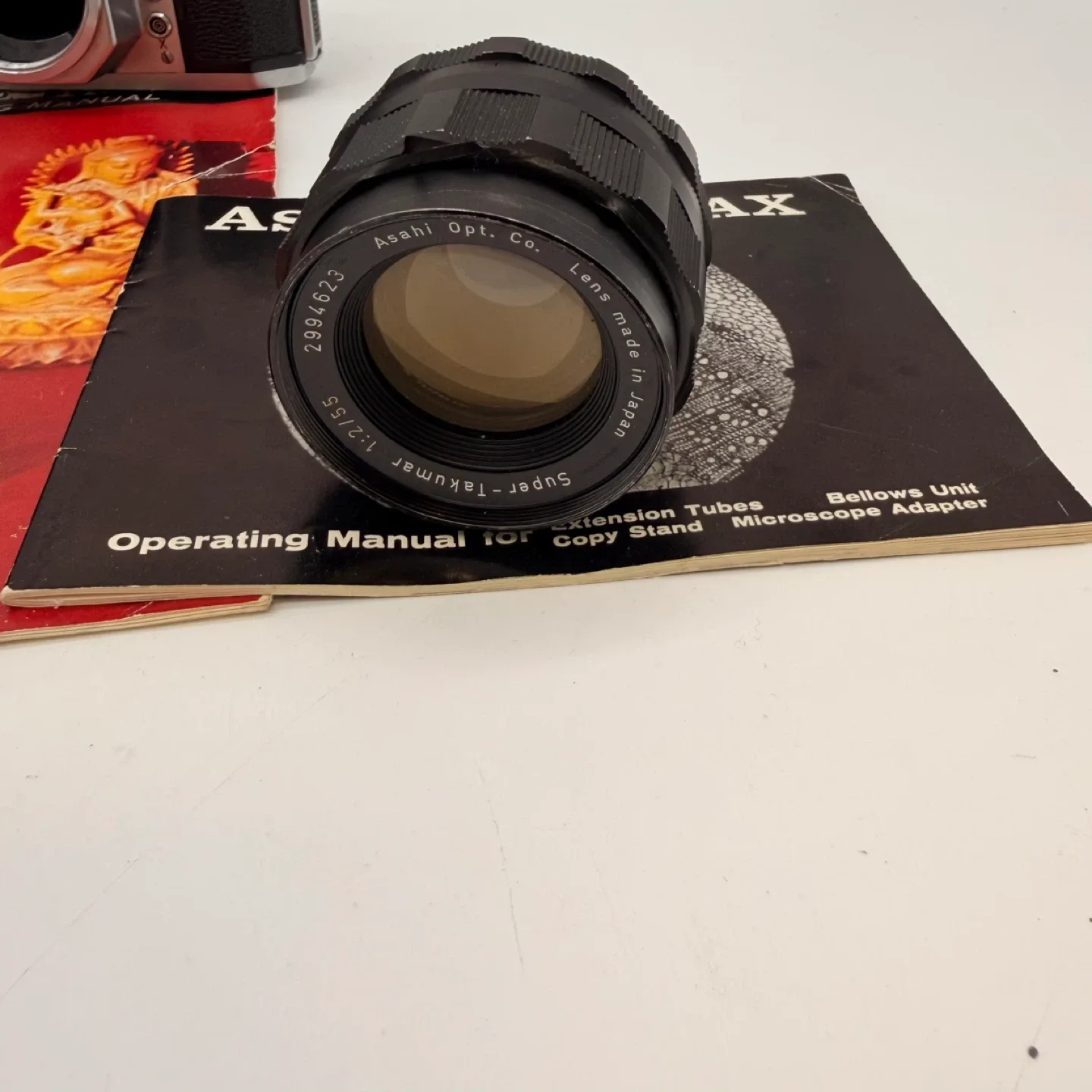 Asahi Pentax S1a Film Camera + Super-Takumar Lens (Vintage Set) image indicator(8)