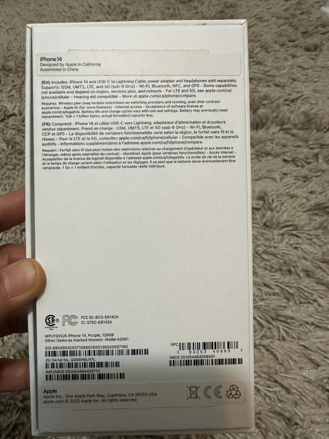 iPhone 12, 14, SE Apple iPhone Boxes image indicator(5)