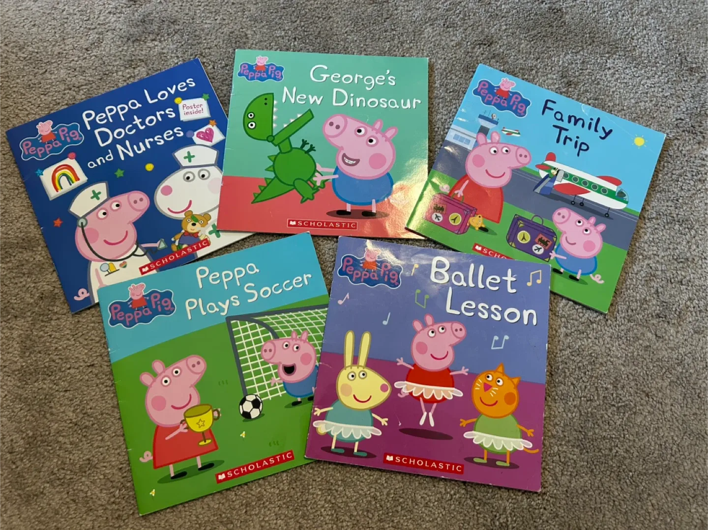 Peppa Pig Book Collection - 5 Books