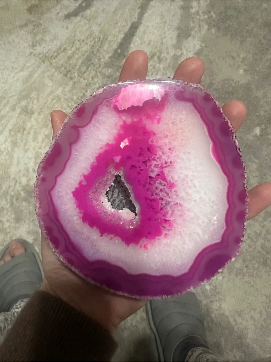 Nature's Treasures Agate Slice