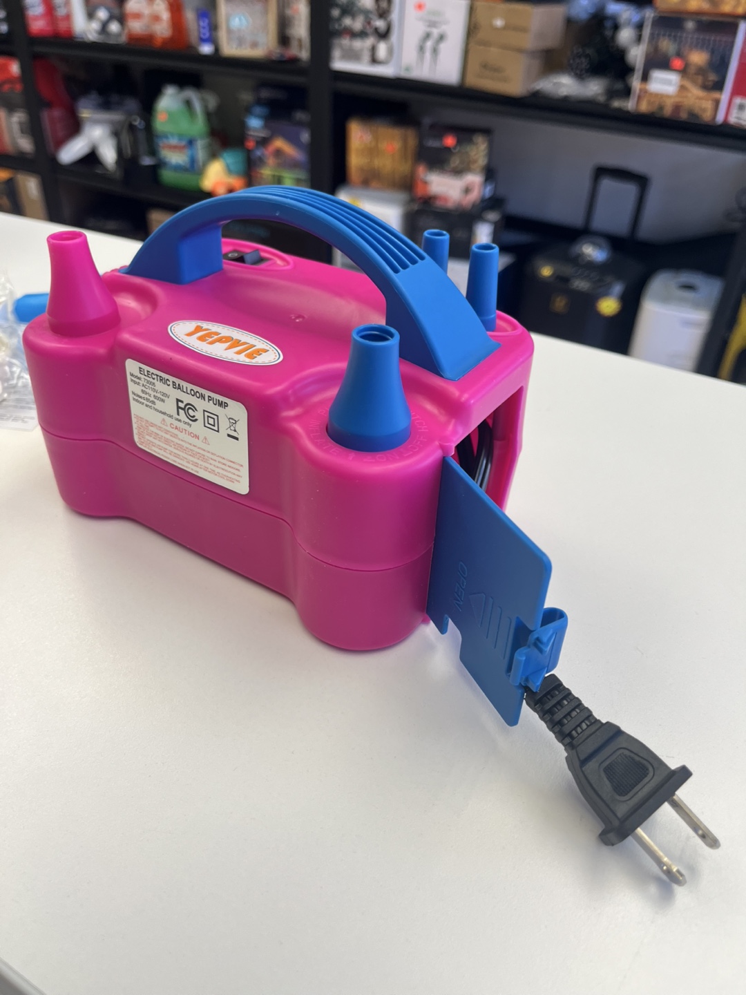 YEPVIE Electric Balloon Pump #73005 - photo 2
