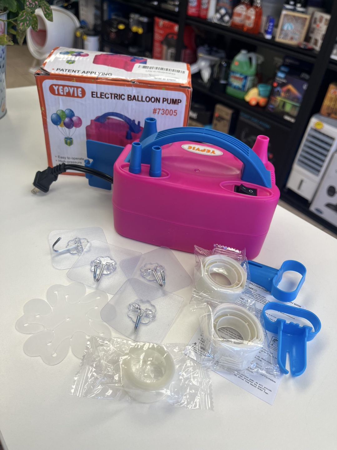 YEPVIE Electric Balloon Pump #73005 - photo 4