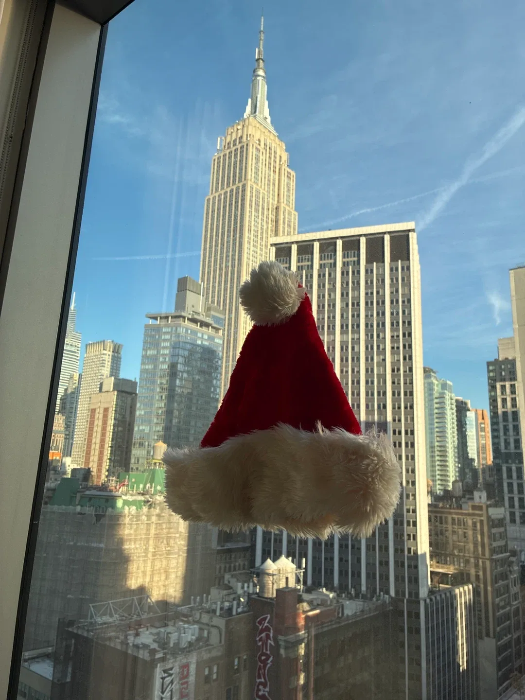 Merry Christmas Santa Hat - Red & White kids Adults image indicator(2)