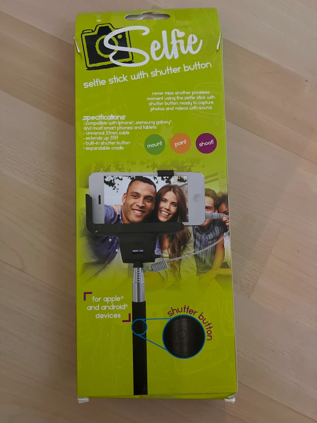 Hype Selfie Stick with Shutter Button - photo 2