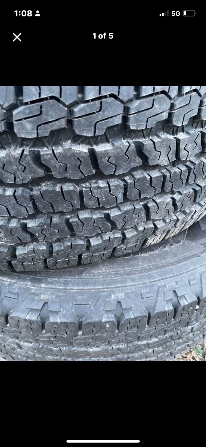 Wrangler Goodyear tires