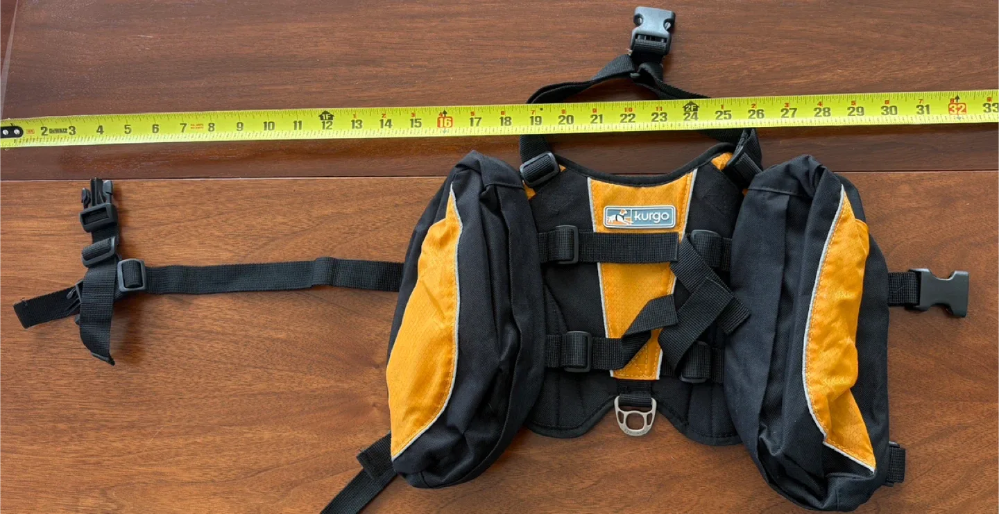 New Adjustable Kurgo Baxter Dog Backpack image indicator(5)