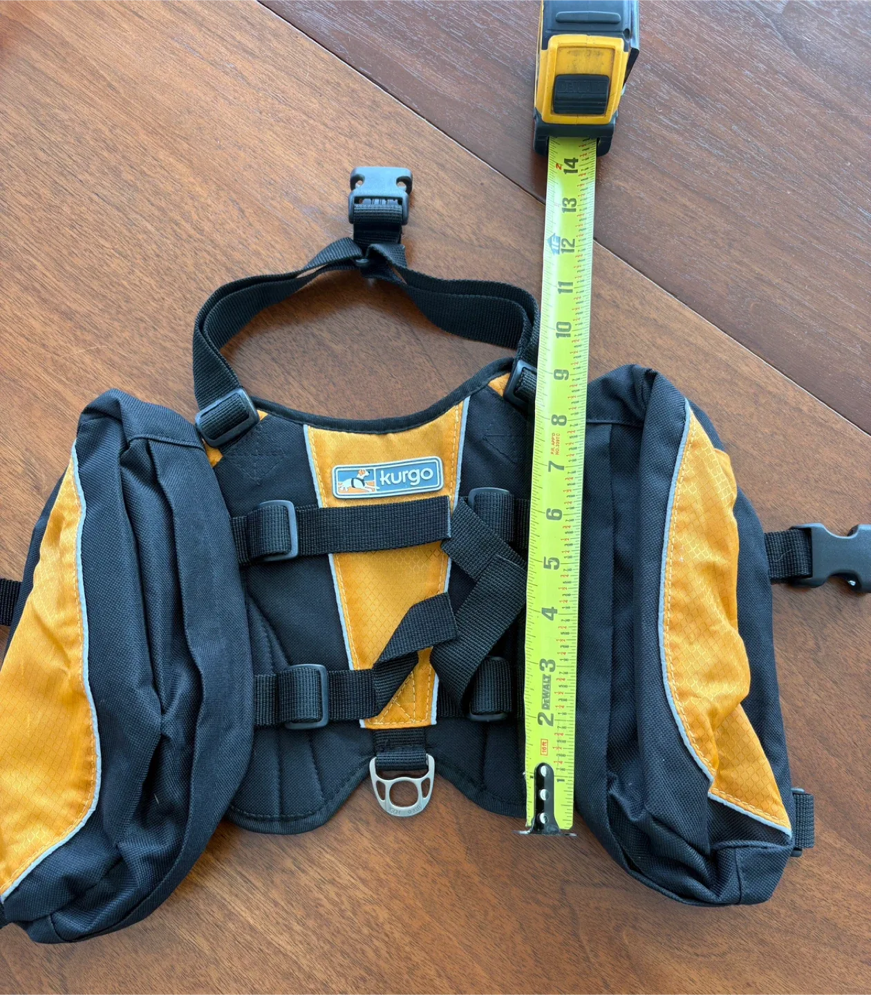 New Adjustable Kurgo Baxter Dog Backpack image indicator(4)