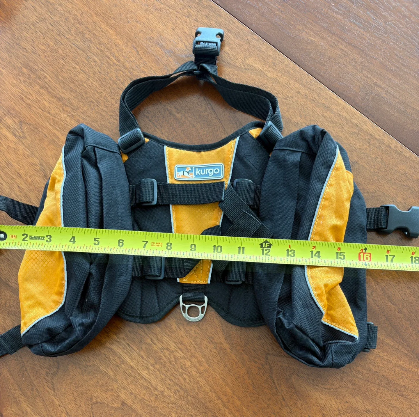 New Adjustable Kurgo Baxter Dog Backpack image indicator(3)