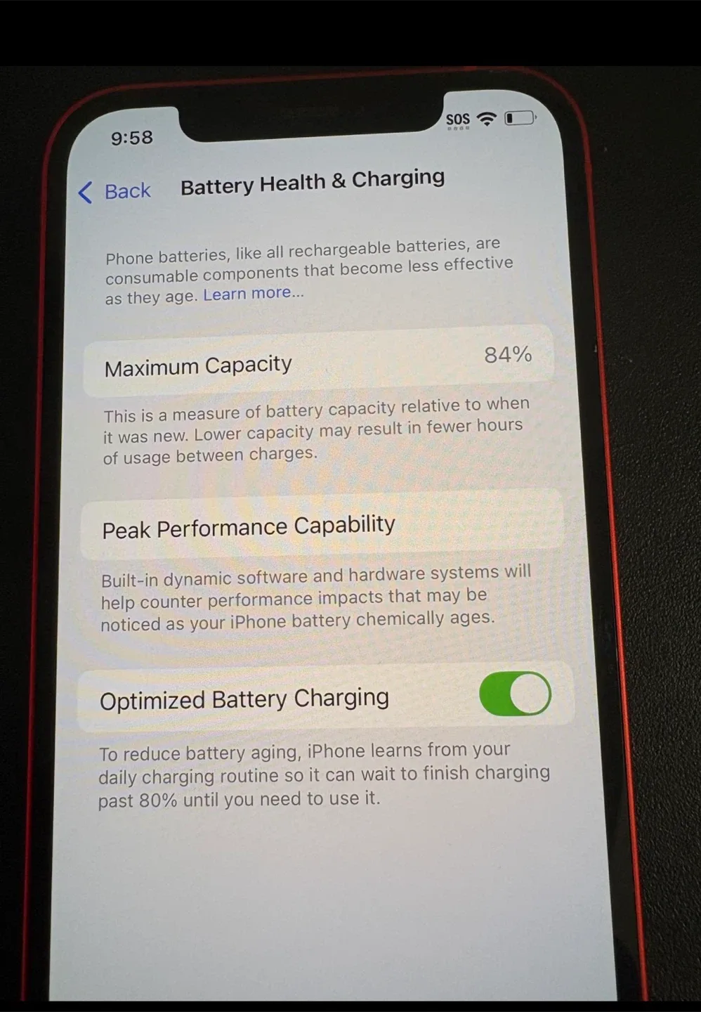 iPhone 12 (Red) - 128GB image indicator(3)