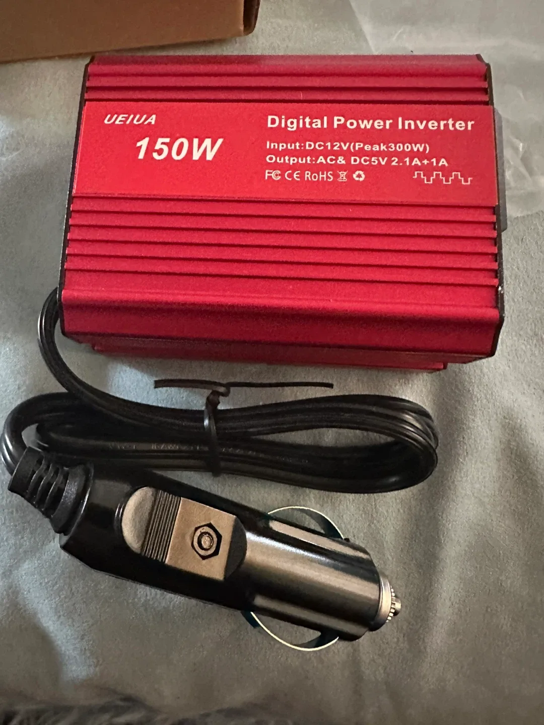 UEIUA 150W Digital Power Inverter - Red image indicator(2)