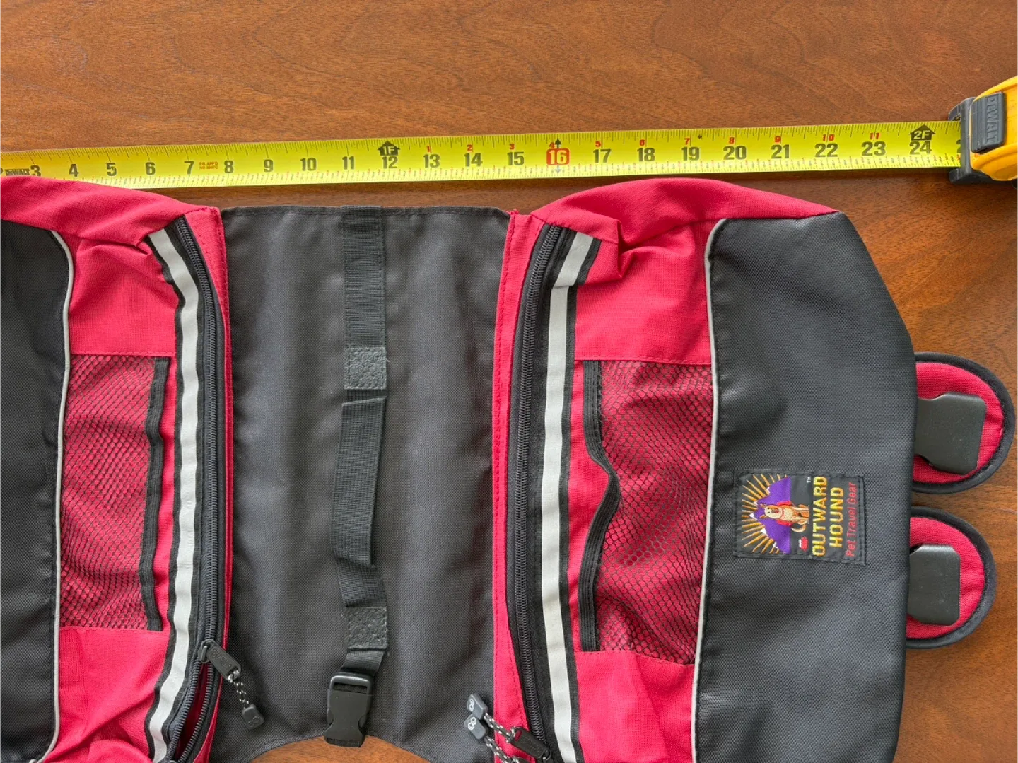 NEW Outward Hound Dog Backpack adjustable size medium image indicator(6)