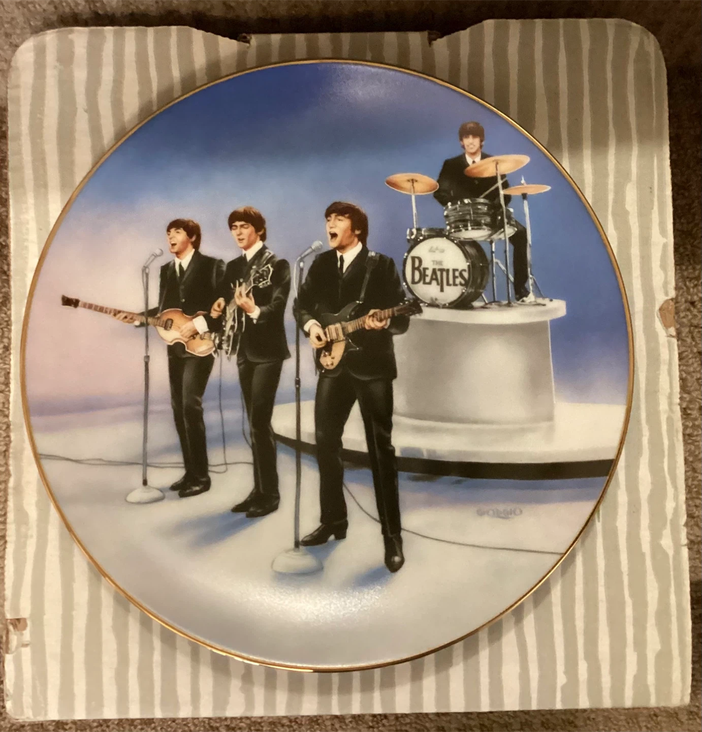 The Beatles 'Live in Concert' Collector Plate - photo 3