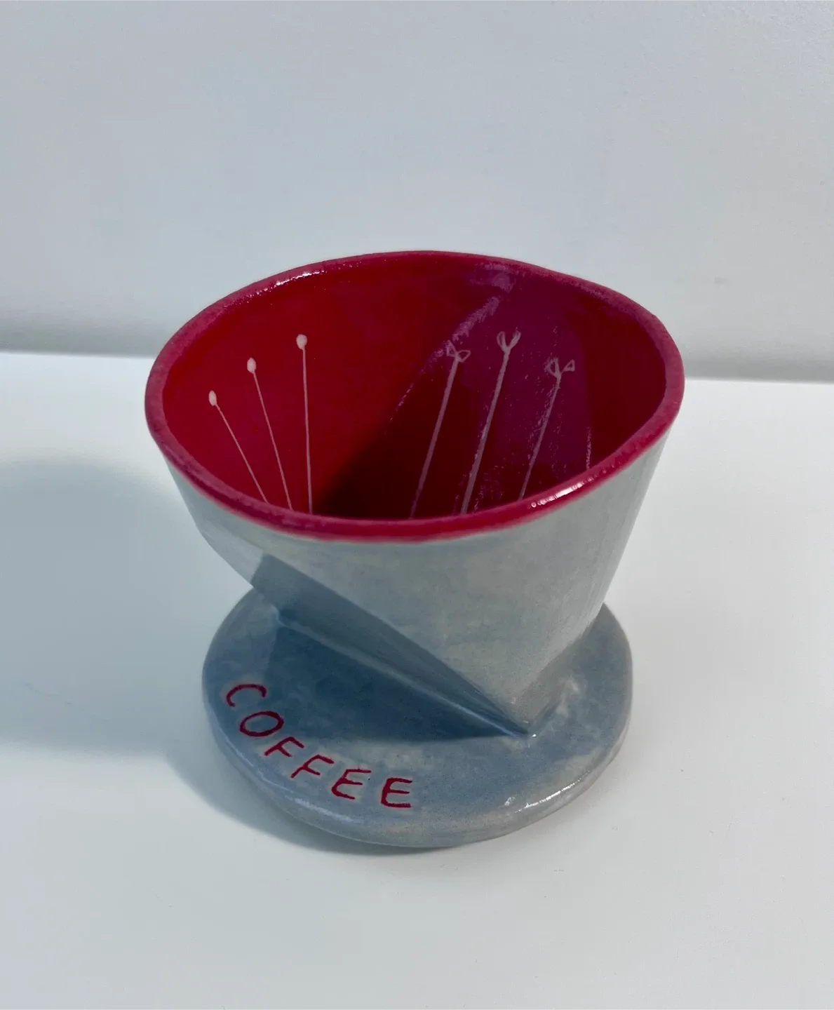 Handmade Ceramic Coffee Drippers (Various Designs) image indicator(8)