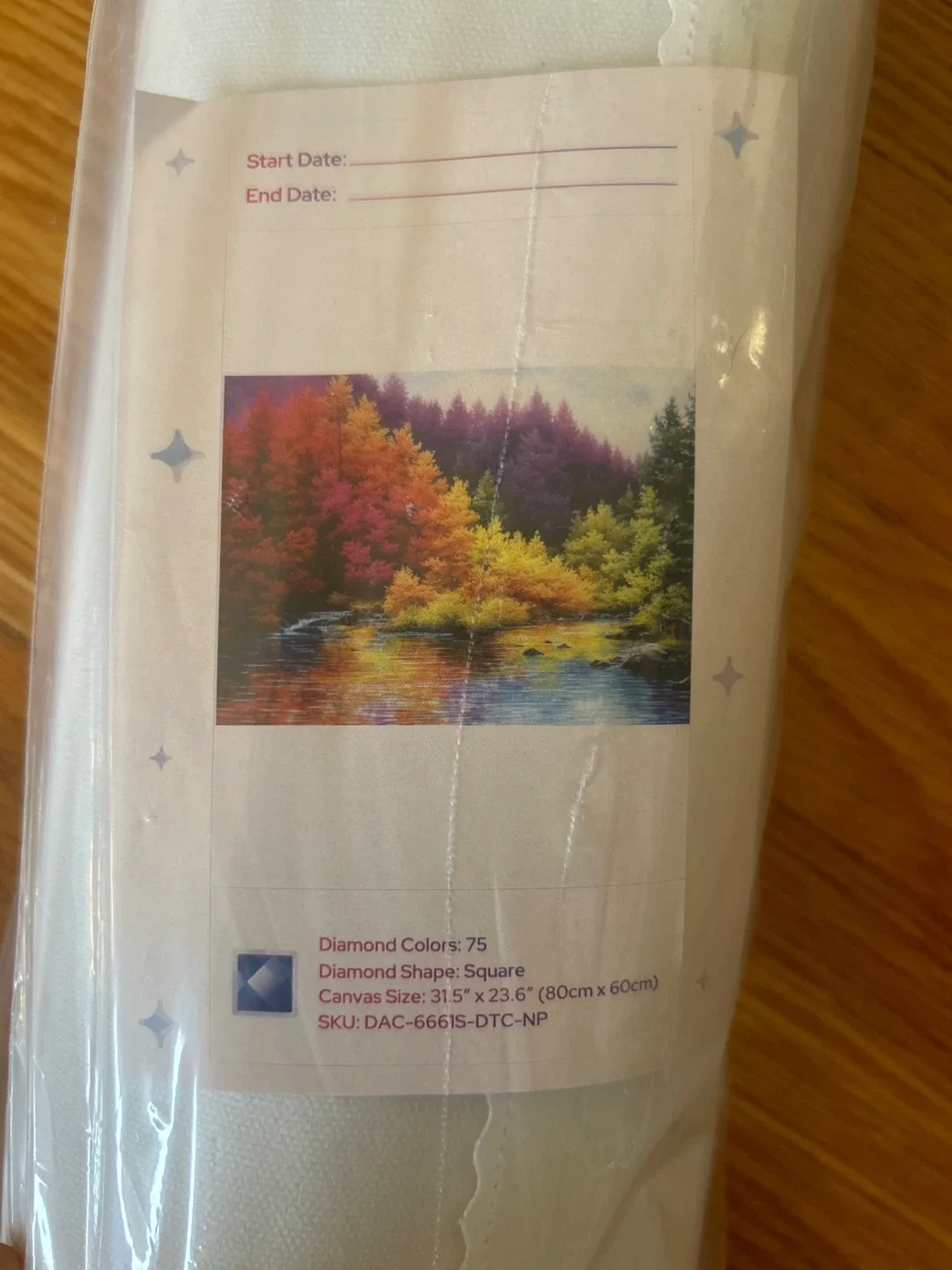 Diamond Art Club Painting of the Seasons 31.5"x23.6" image indicator(2)