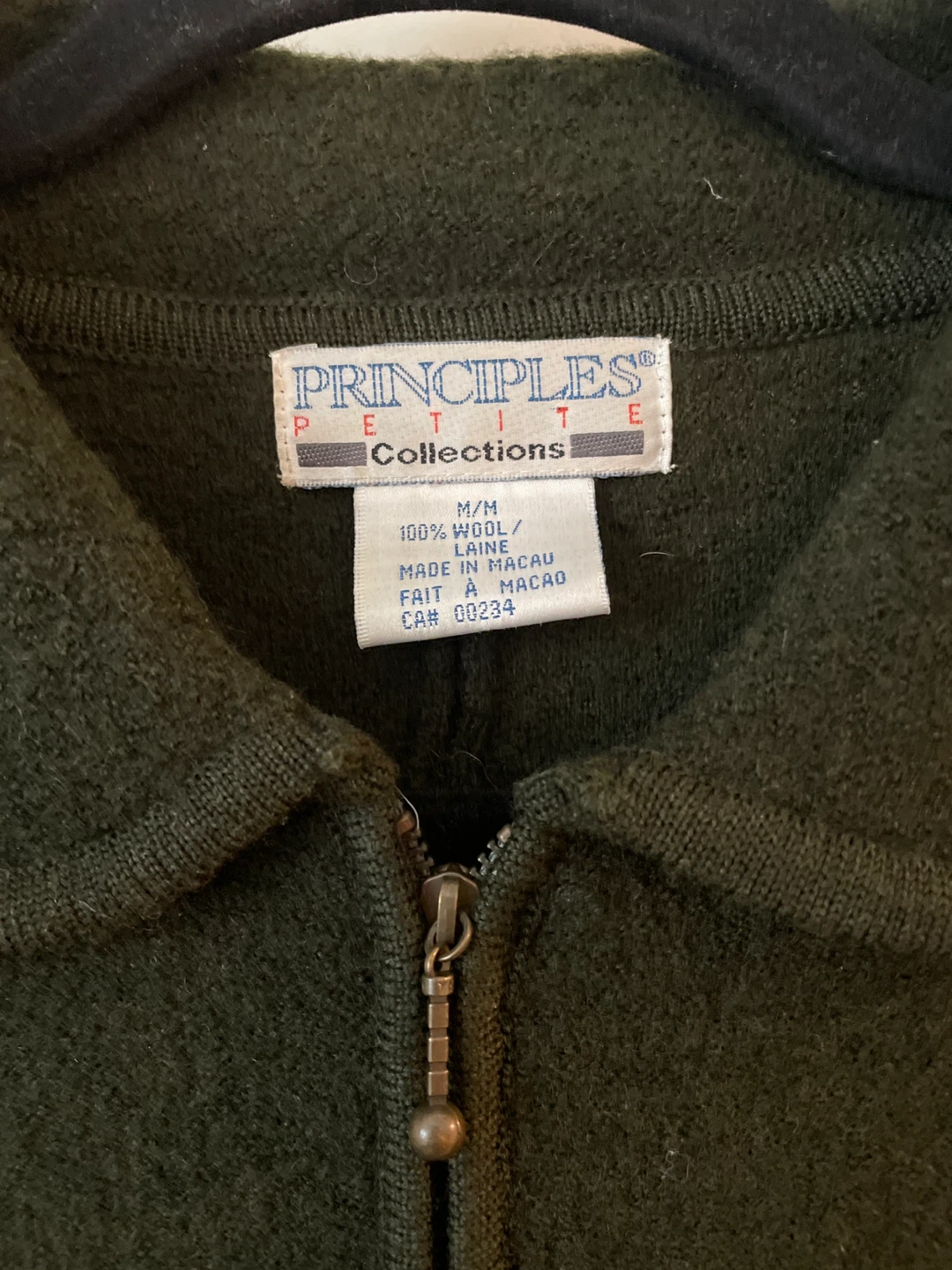 Principles Petite Wool Jacket - Size M - photo 2