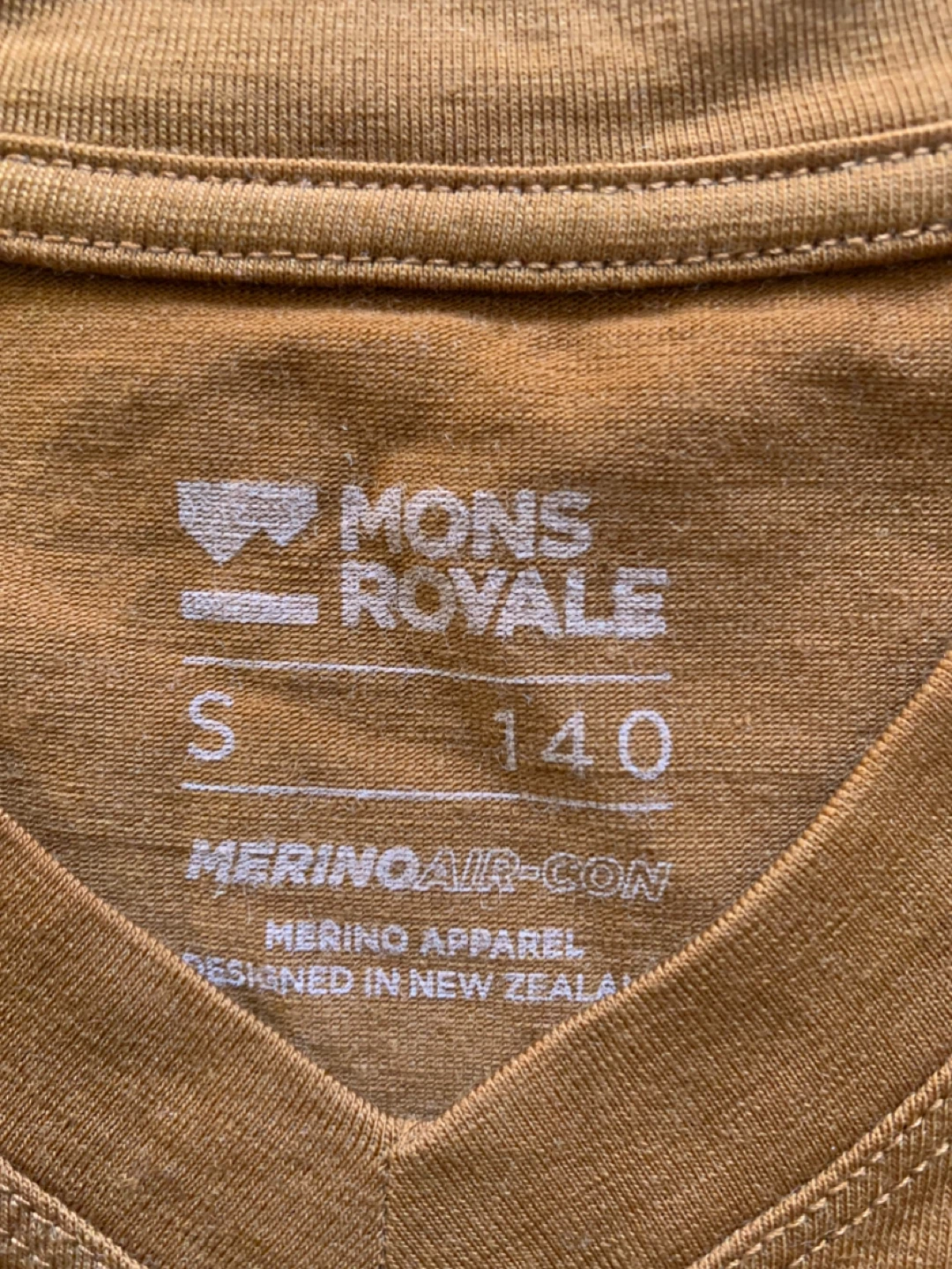 Mons Royale MerinoAir-Con T-Shirt - Size S - photo 3