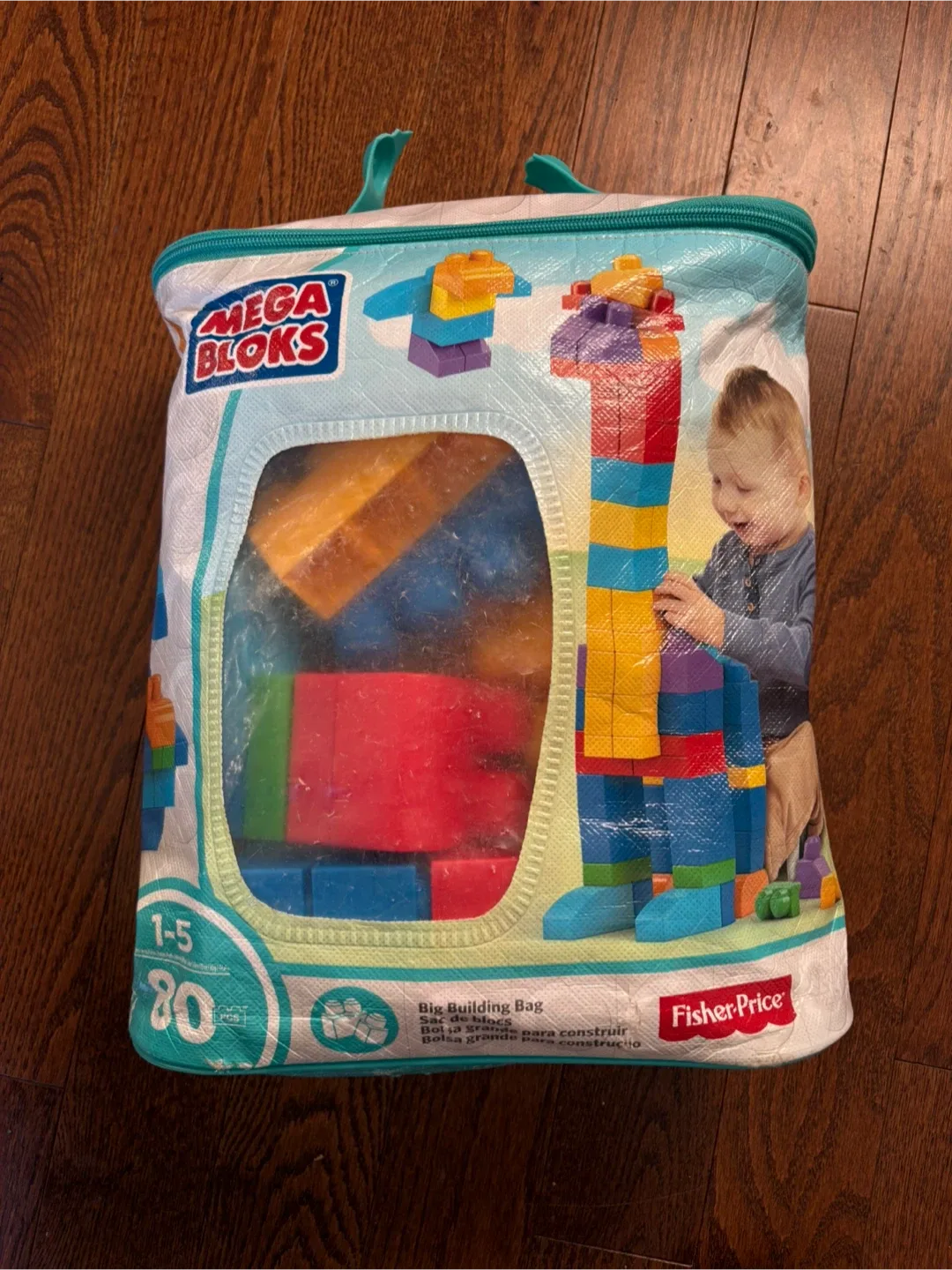 Mega Bloks Big Building Bag (80 pieces)