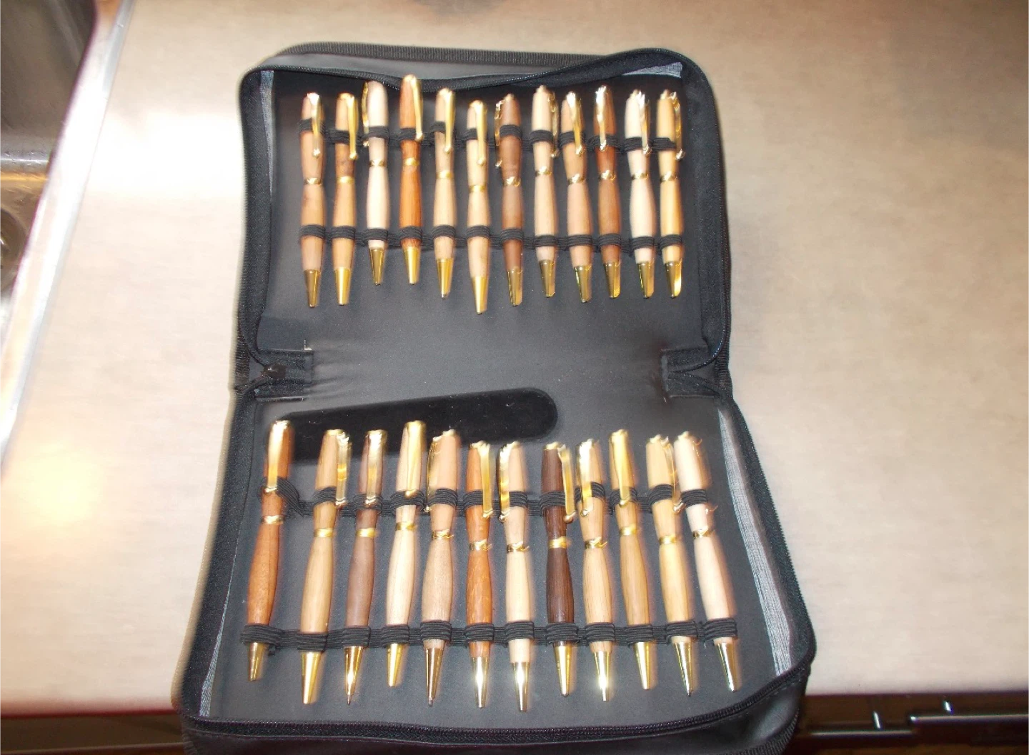 Handmade Wooden Pens Set