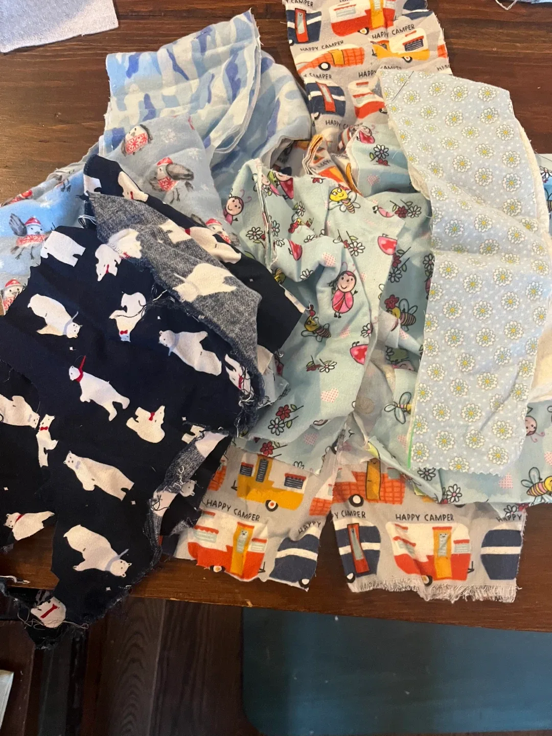 Assorted Flannel Scraps
