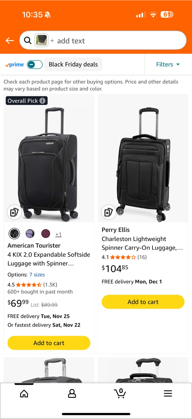 American Tourister 4 KIX 2.0 Expandable Softside Luggage - photo 4