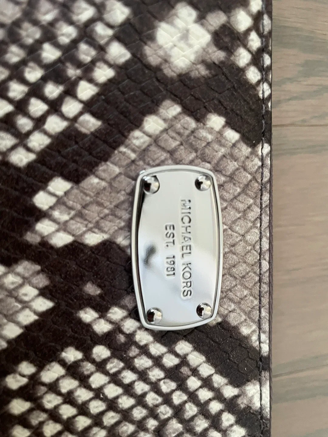 Michael Kors Snakeskin Wallet image indicator(2)