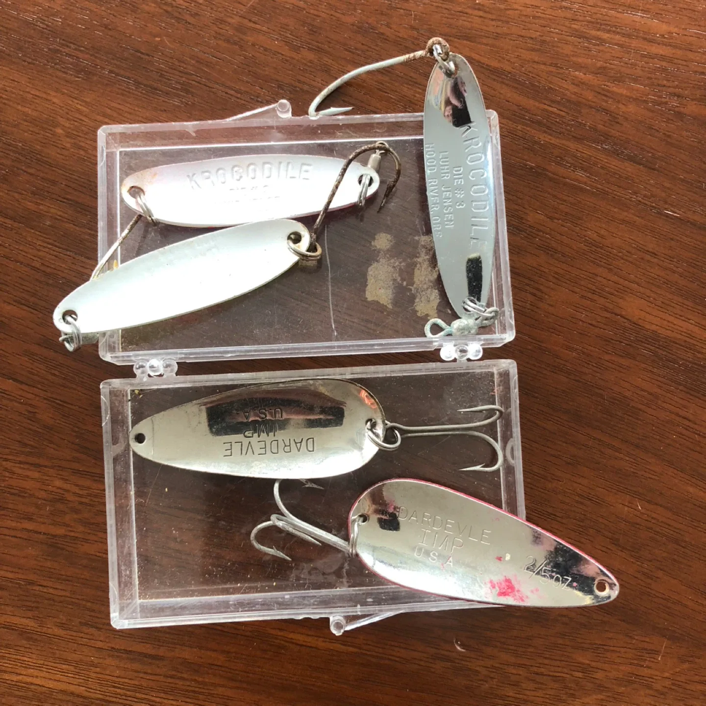 17 Vintage Fishing Lures: Krocodile & Dardevle image indicator(3)