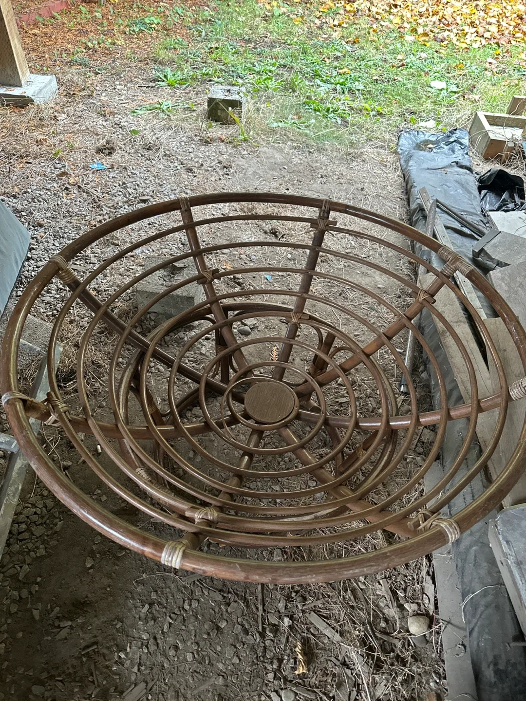 Rattan Papasan Chair Frame image indicator(3)