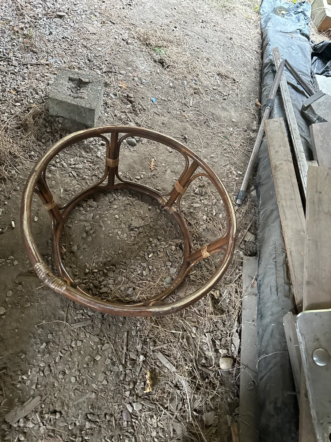 Rattan Papasan Chair Frame image indicator(4)