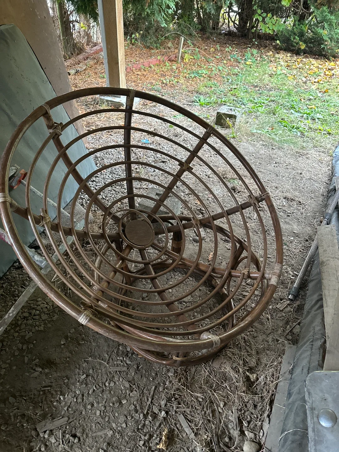 Rattan Papasan Chair Frame image indicator(2)