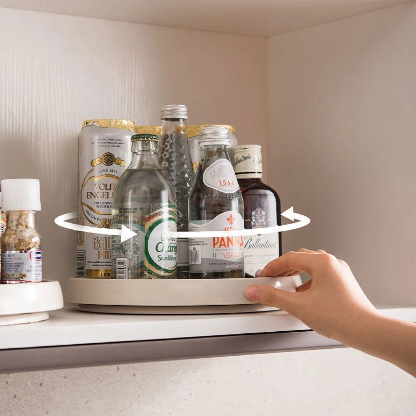 Lazy Susan Turntable Organizer - 12 inch