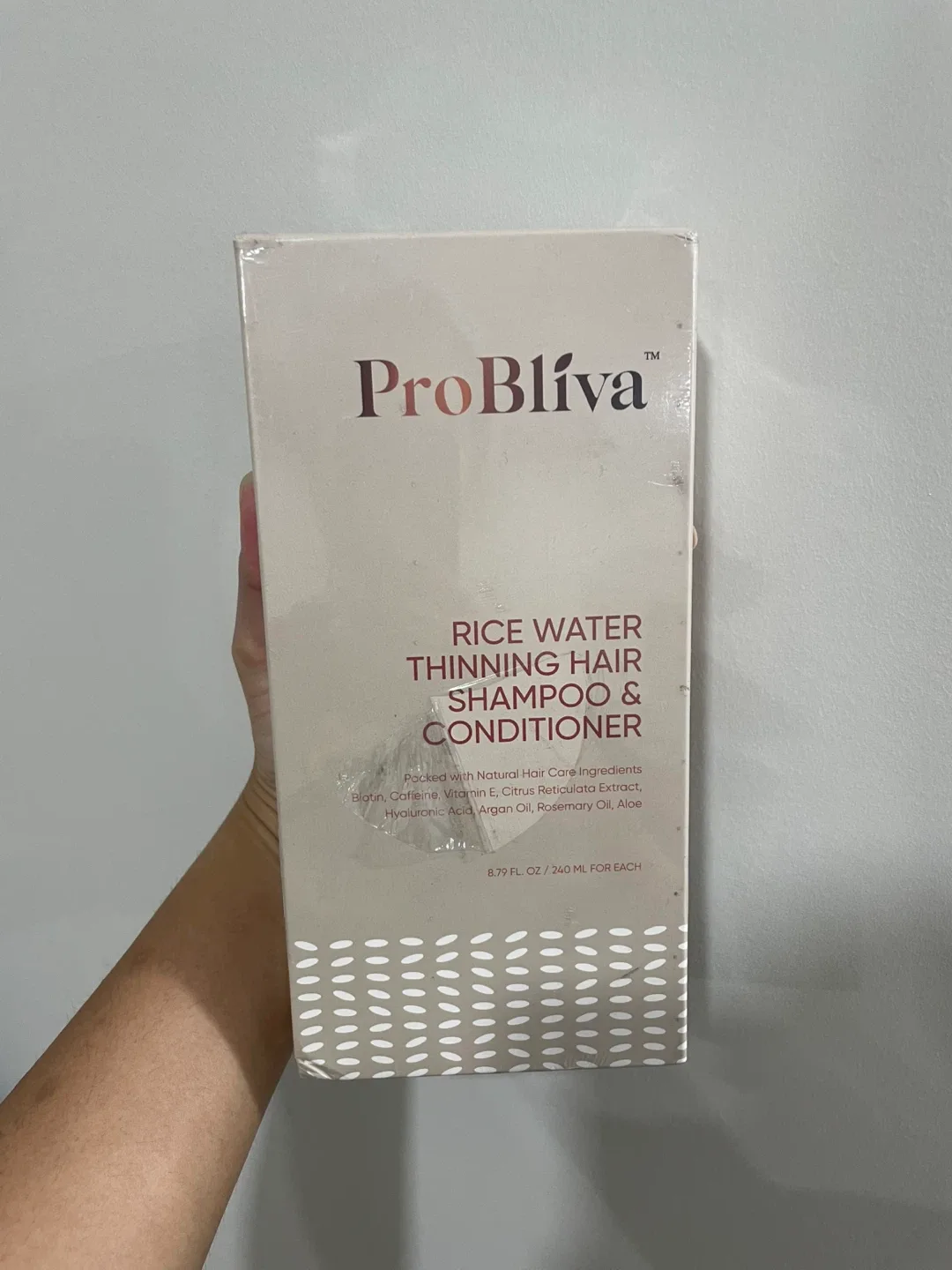 ProBliva Rice Water Thinning Hair Shampoo & Conditioner image indicator(2)