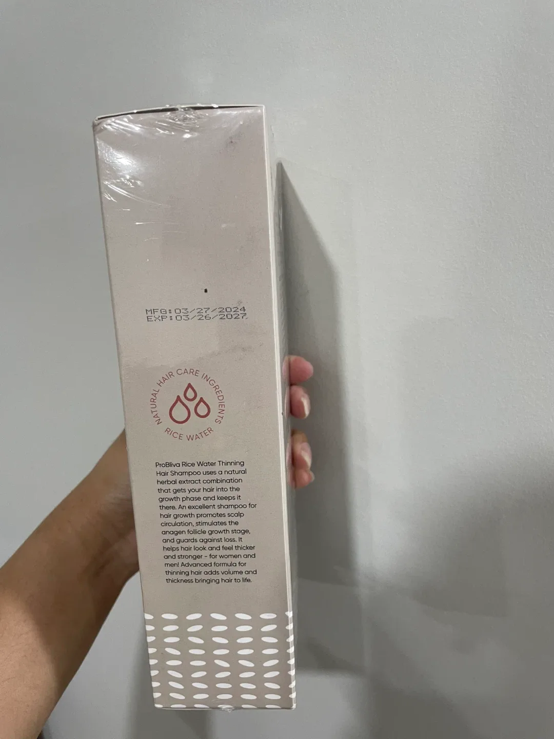 ProBliva Rice Water Thinning Hair Shampoo & Conditioner image indicator(3)