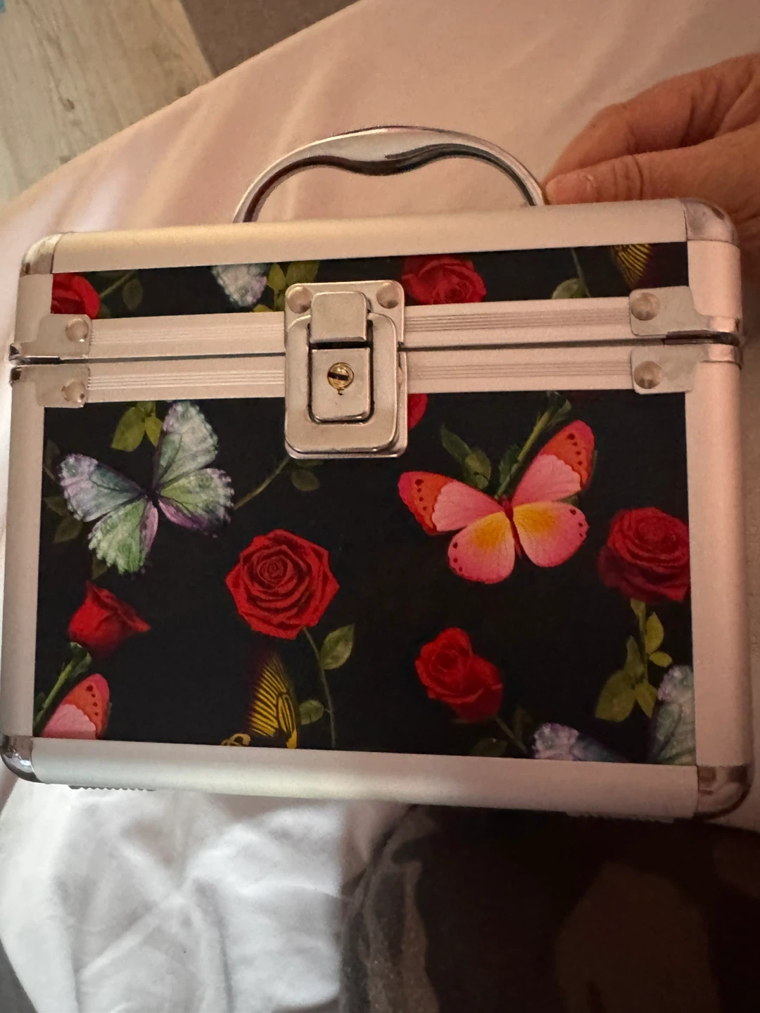 Floral Butterfly Print Makeup/Jewelry Box - photo 2