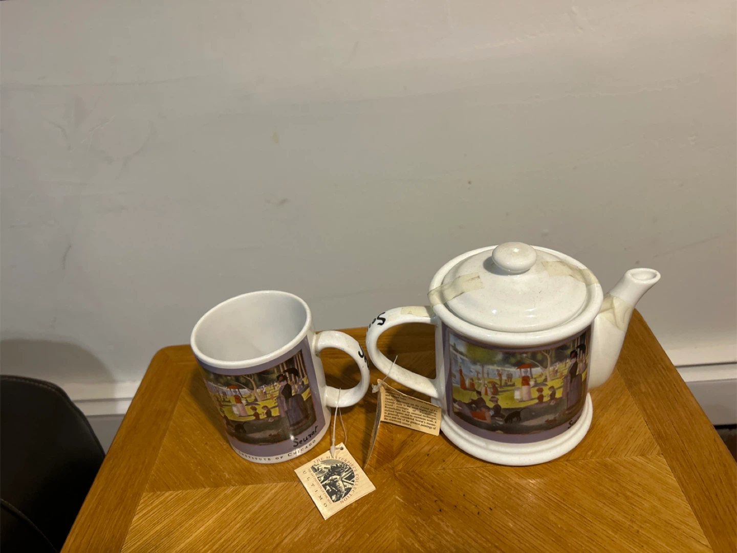 Art Institute of Chicago Teapot and Mug Set