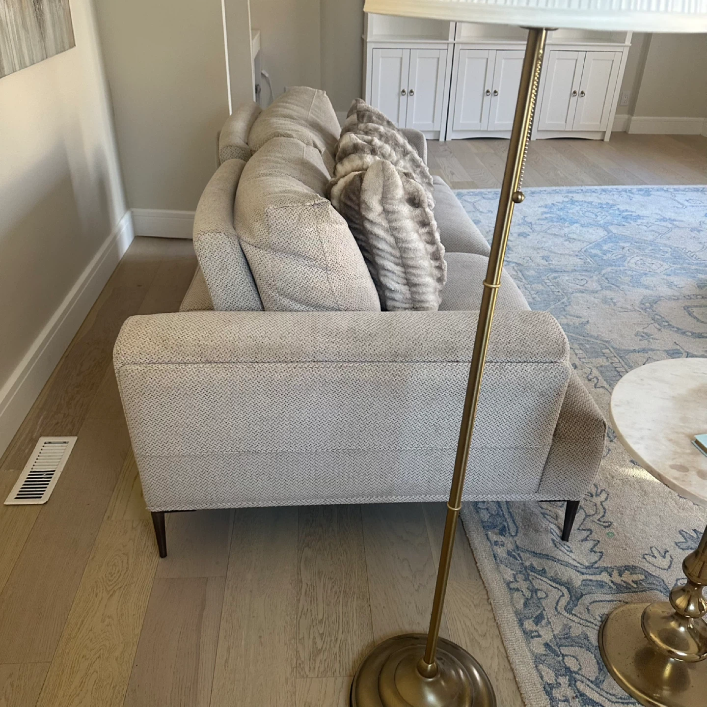 Struck tube three seater sofa - photo 4