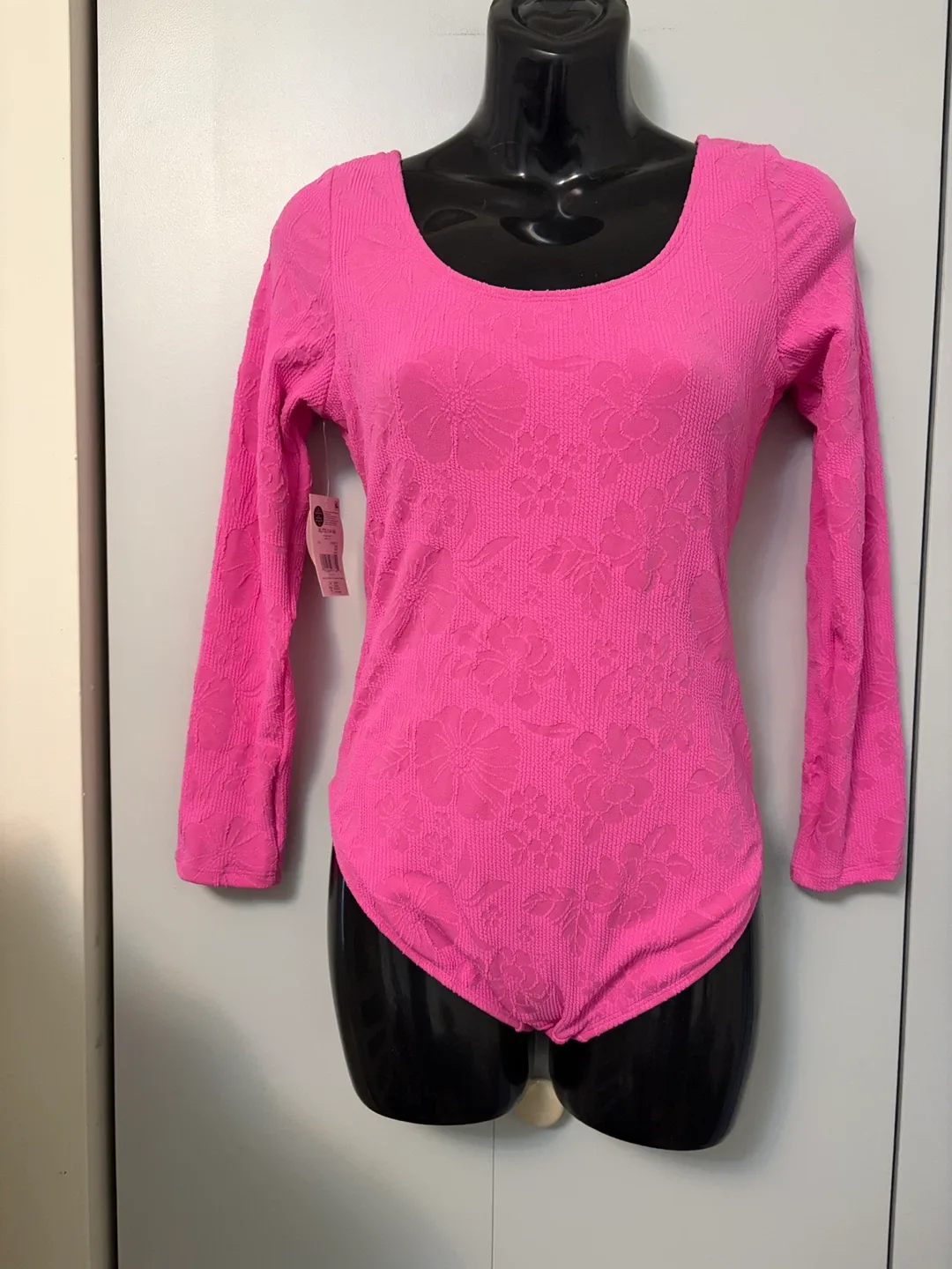 New George Pink One Piece Swimsuit XL (14-16)