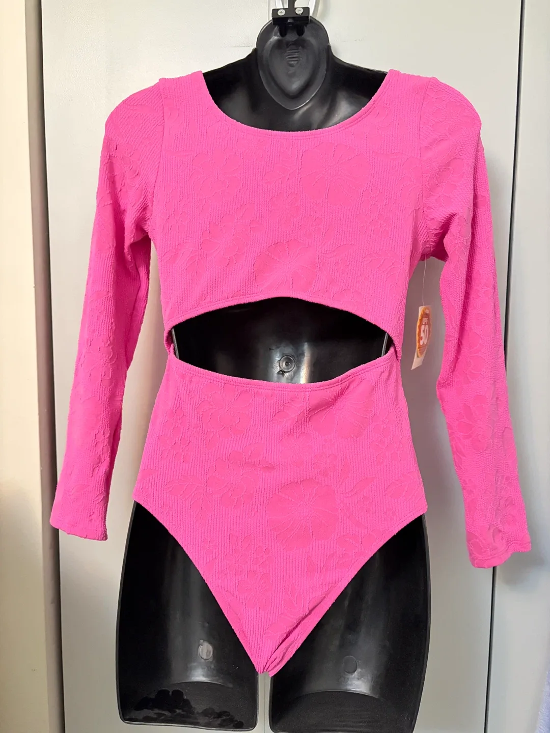 New George Pink One Piece Swimsuit XL (14-16) image indicator(2)