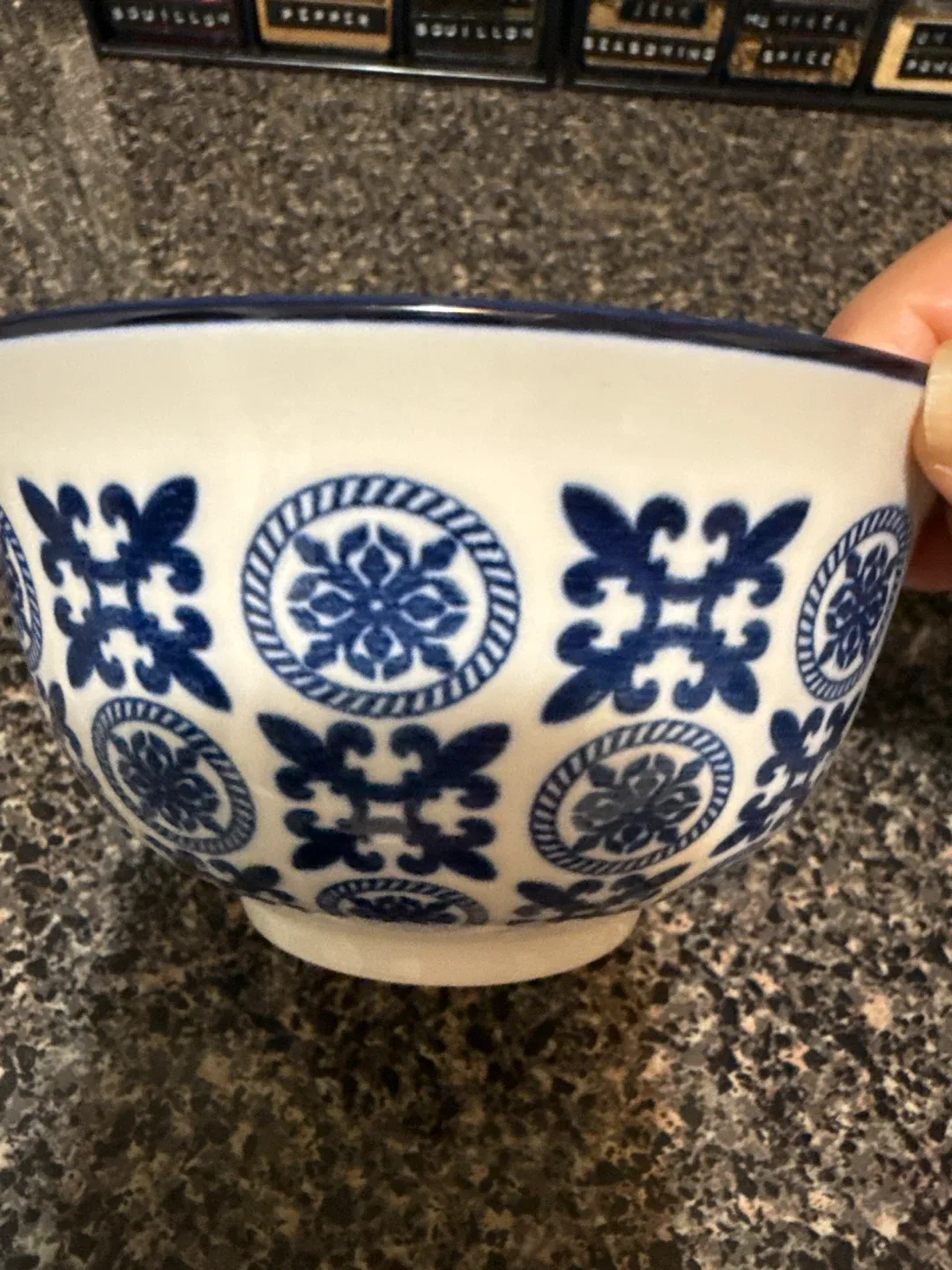 Decorative Blue & White Mandala Plates image indicator(5)