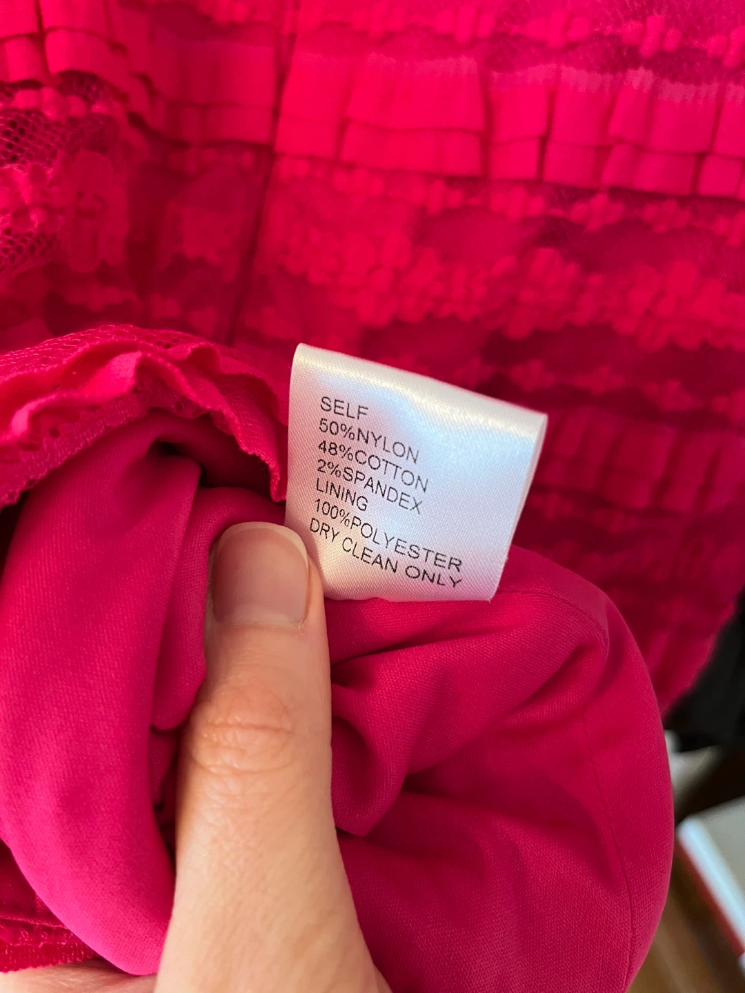 SHO Hot Pink Ruffled Dress - photo 2