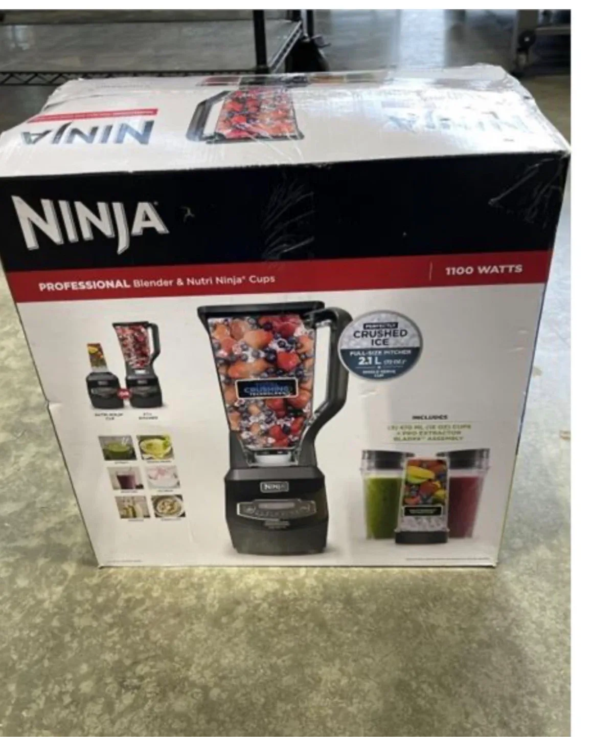 Ninja Professional Blender & Nutri Ninja Cups