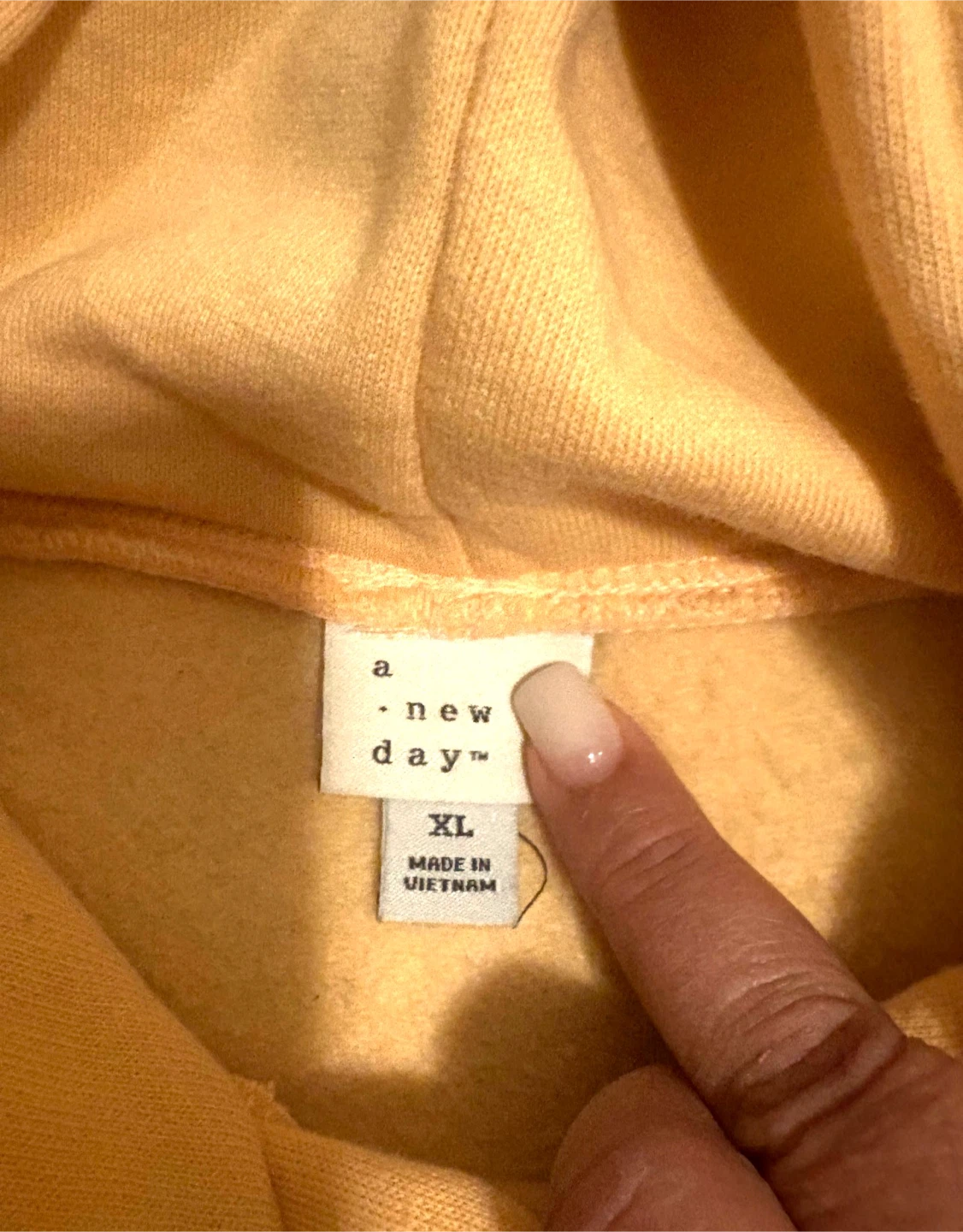 A New Day XL Orange Hoodie - photo 4