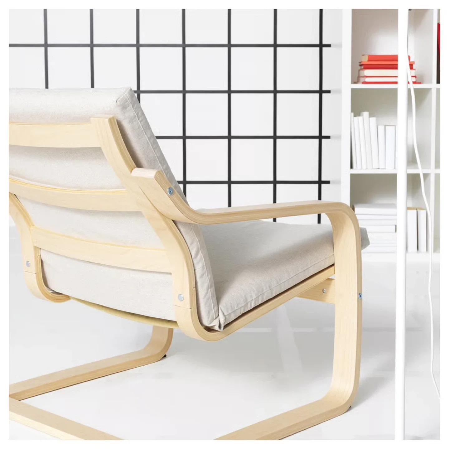 [NEW IN BOX] IKEA Beige POANG Chair image indicator(2)