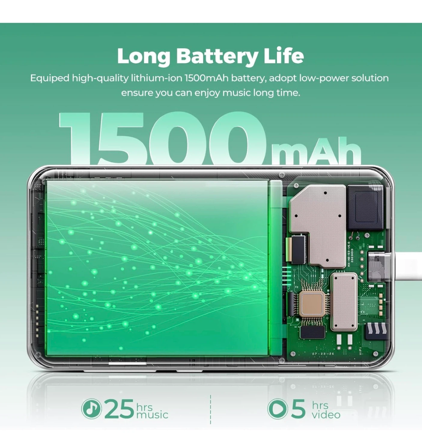 Innioasis 160GB MP3 Player - Green - photo 5