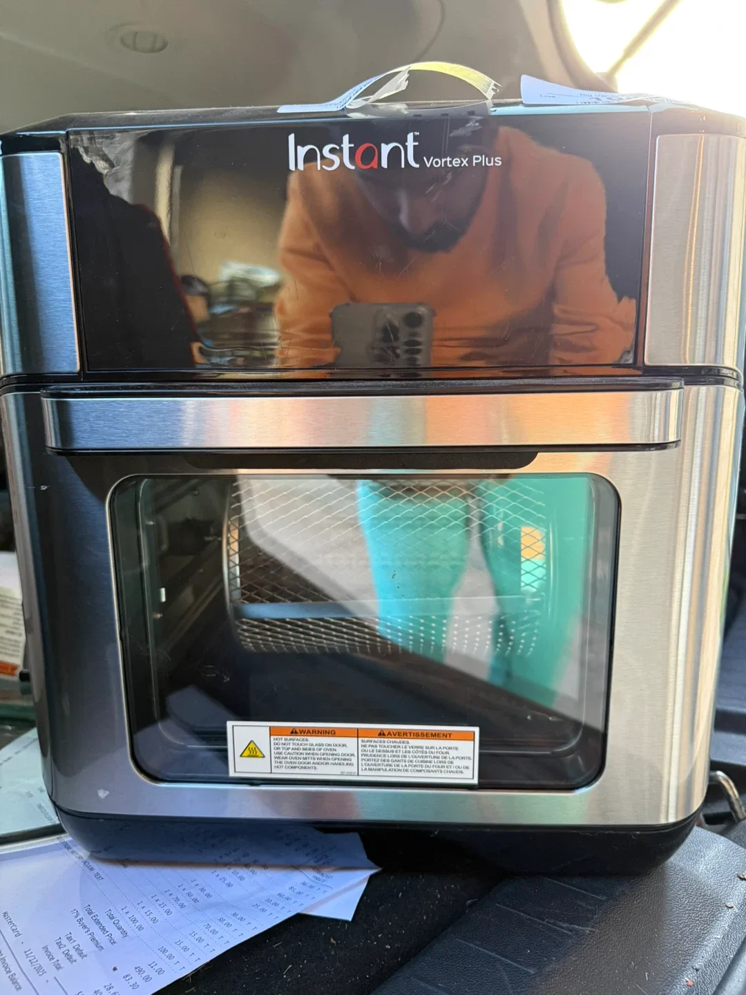 Instant Vortex Plus Air Fryer Oven Demo model