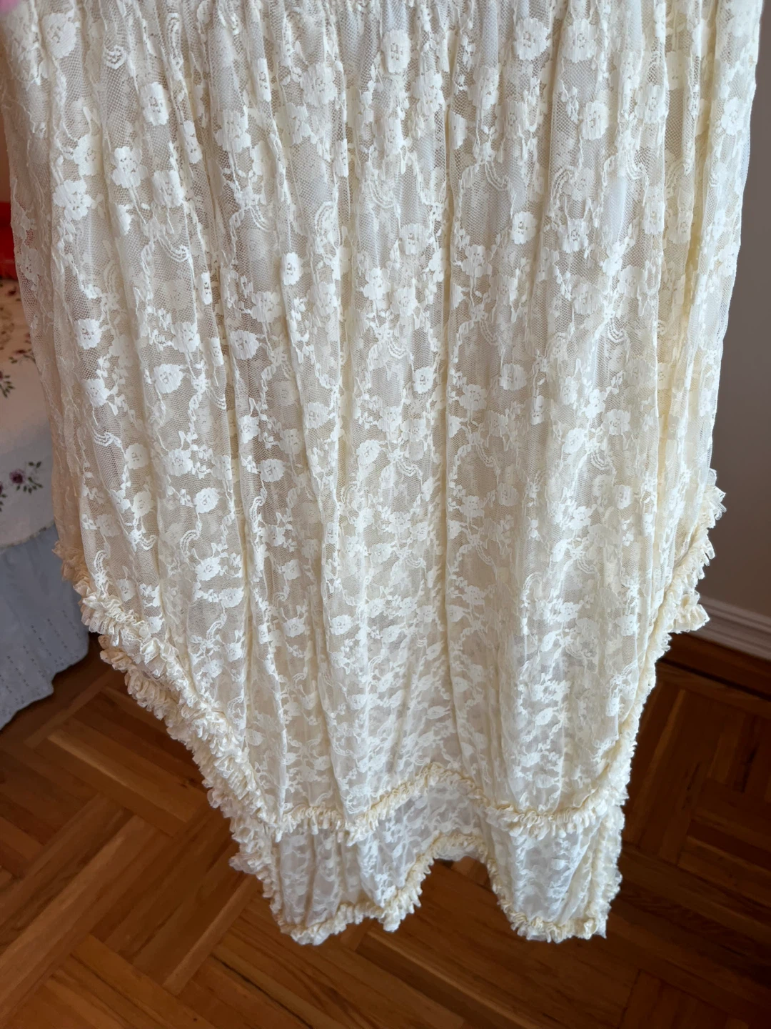 Lace Skirt - Cream Color - photo 5