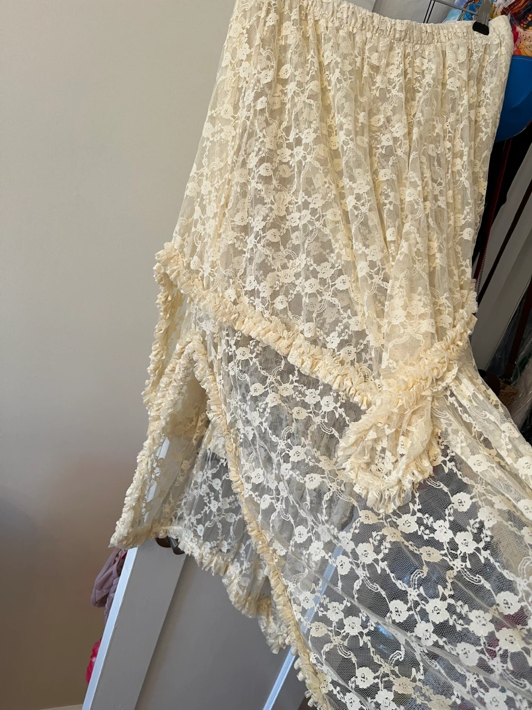 Lace Skirt - Cream Color