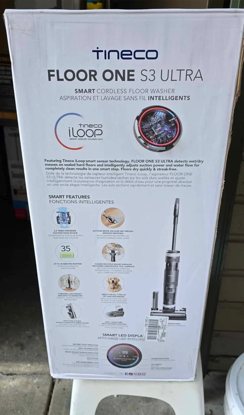 Tineco Floor One S3 Ultra Smart Cordless Washer Used 2-3 Times image indicator(2)