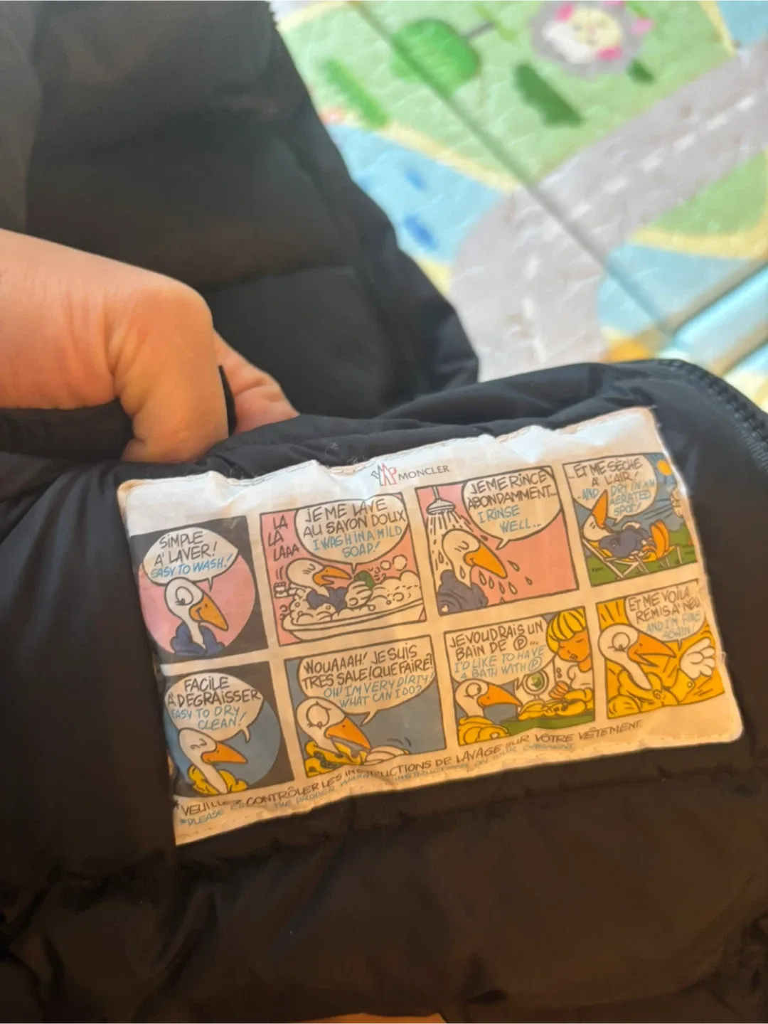 Kids Moncler Black Jacket image indicator(6)