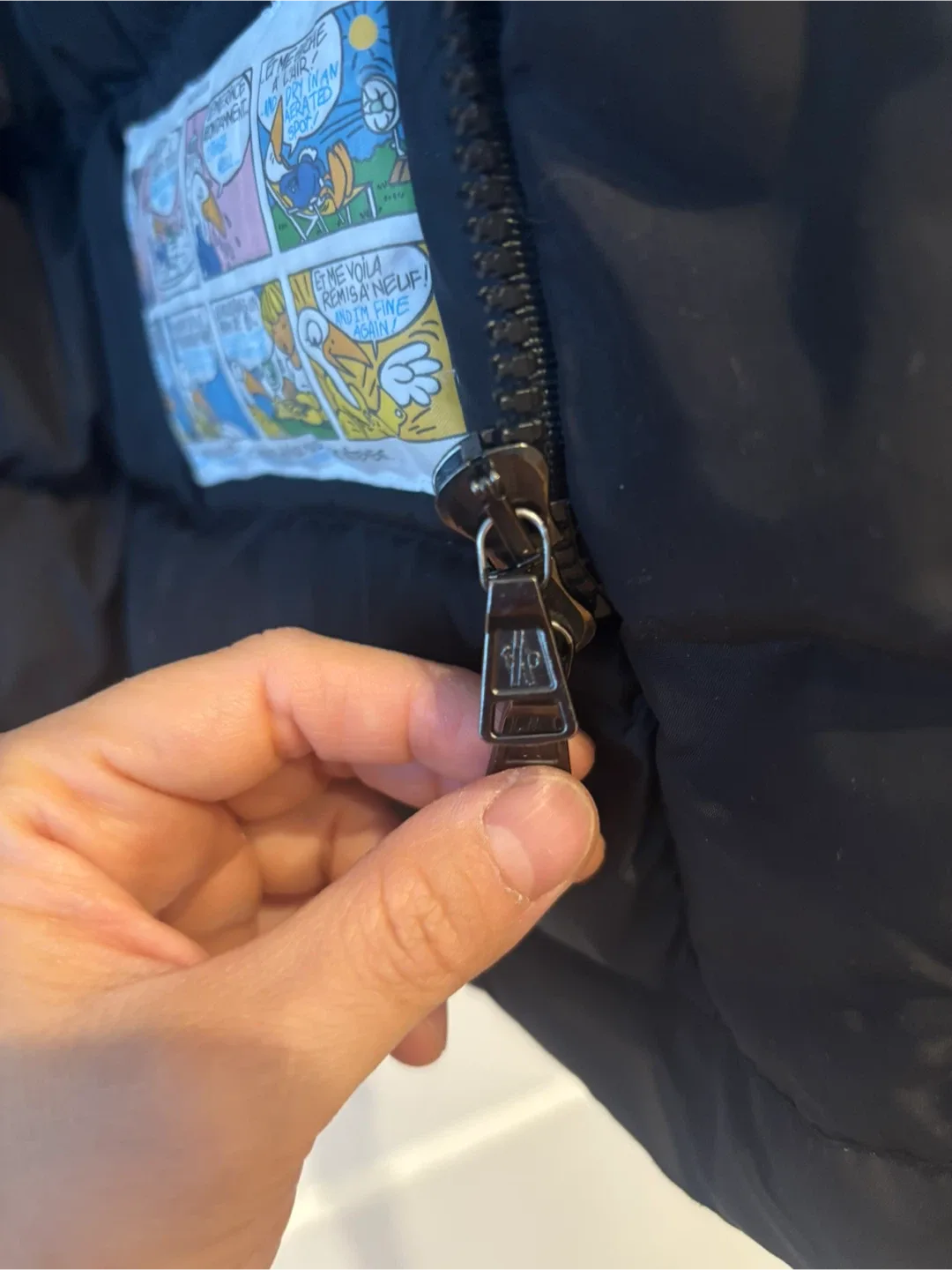 Kids Moncler Black Jacket image indicator(7)